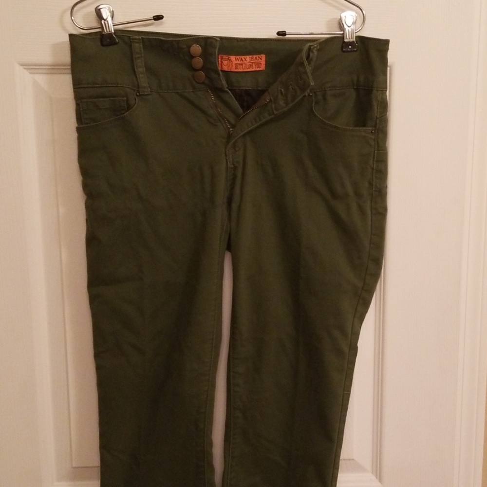 Dark green pants